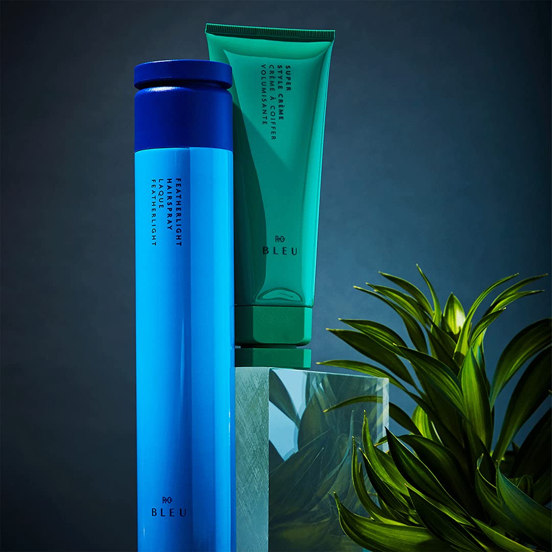 R+Co BLEU Featherlight Hair Spray – Delivers Softness, Shine, Flexibility, Lightweight Control, Touchable Style with Buildable Hold, Fine Mist, Never Stiff or Sticky, 8.3 oz
