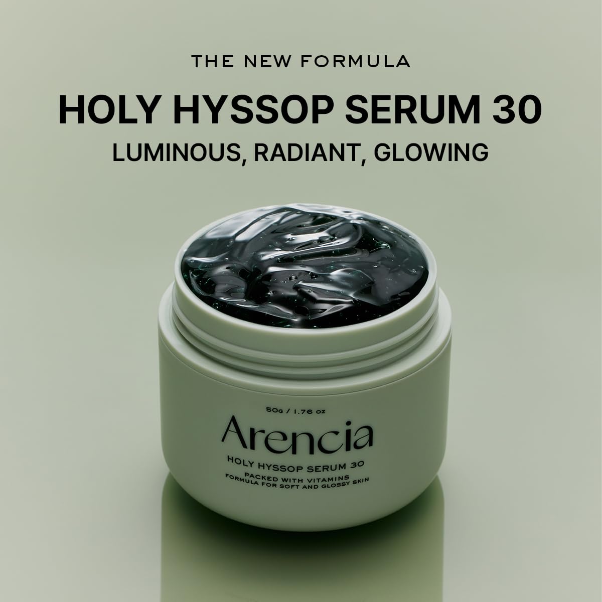 Arencia Glass Skin Care Duo [Korean Rice Mochi Facial Cleanser + Glow Hyssop Overnight Mask Serum]