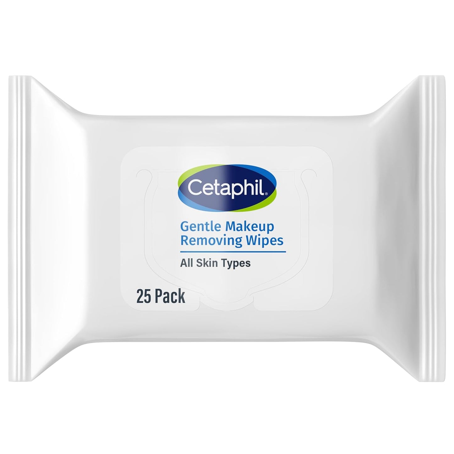 Cetaphil Gentle Makeup Removing Wipes - Fragrance & Alcohol Free | 25 Count Daily Cleansing Towelettes