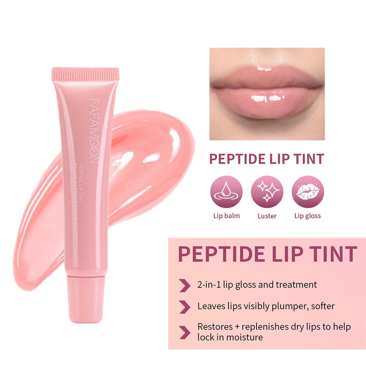 Baorder 4 Colors Hydrating Lip Gloss Set,Glitter Glossy Plumping Lip Glow Oil,High Shine Glass Finish Lip Jam,Shiny Jelly Liquid Lipstick For Women And Girls