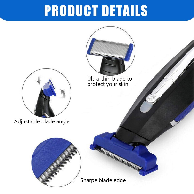 Shaver Replacement Head 6PCS Compatible With Microtouch Solo 2PCS Shaver Clean Brush With Box (6PCS)