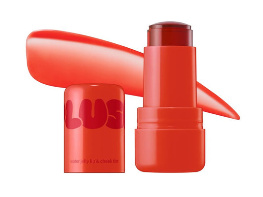 Elensilia Plush Water Jelly Lip & Cheek Tint – 10g (0.35oz) | Lightweight & Buildable Tint for a Natural, Fresh Glow (Water Melong)