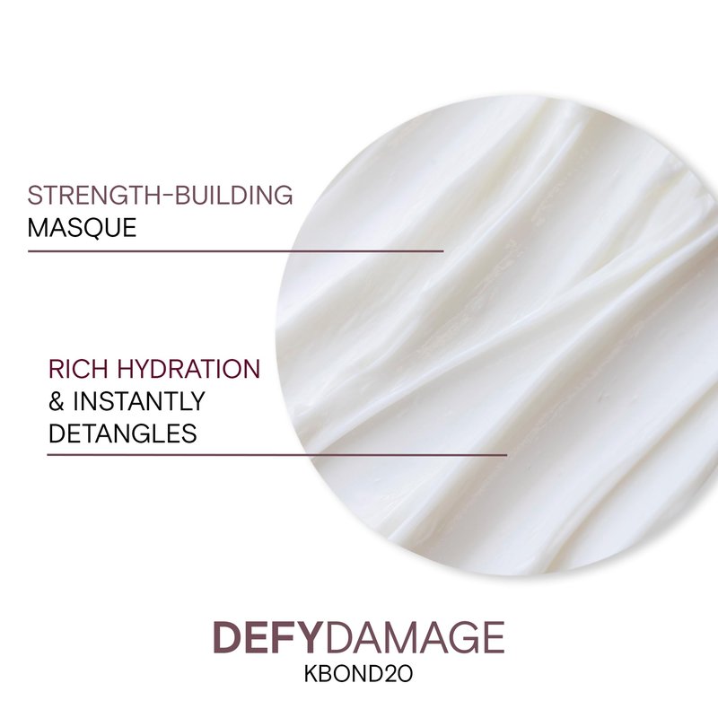 Joico Defy Damage KBOND20 Power Masque | For Stronger, Hydrated Hair | Color-Safe | Rebuild & Protect Bonds | Paraben-Free | Animal-Test Free Formula | 5.1 Fl Oz