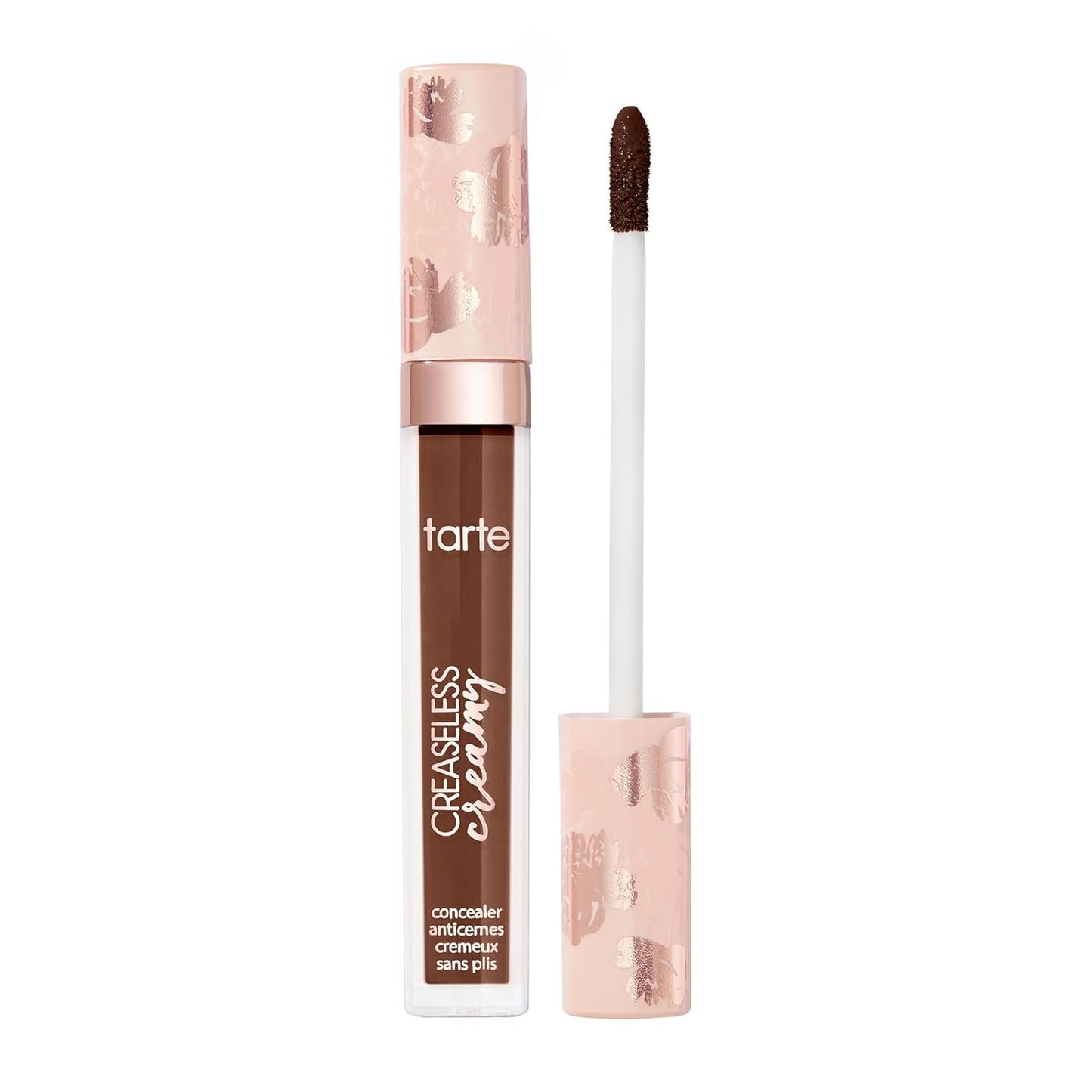 Tarte Creaseless Creamy Full-Coverage Concealer - Waterproof, Hydrating Formula with Vitamin E & Niacinamide | Covers Dark Circles & Blemishes