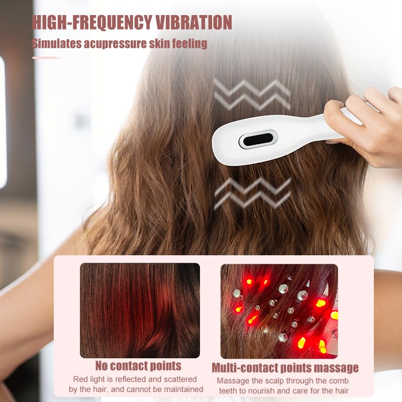 Laser Therapy Hair Growth Comb - Advanced Hair Regrowth Device for Thinning Hair