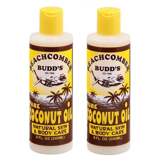 Beachcomber Budd's Pure Coconut Oil 8 oz. Scented - 2-Pack