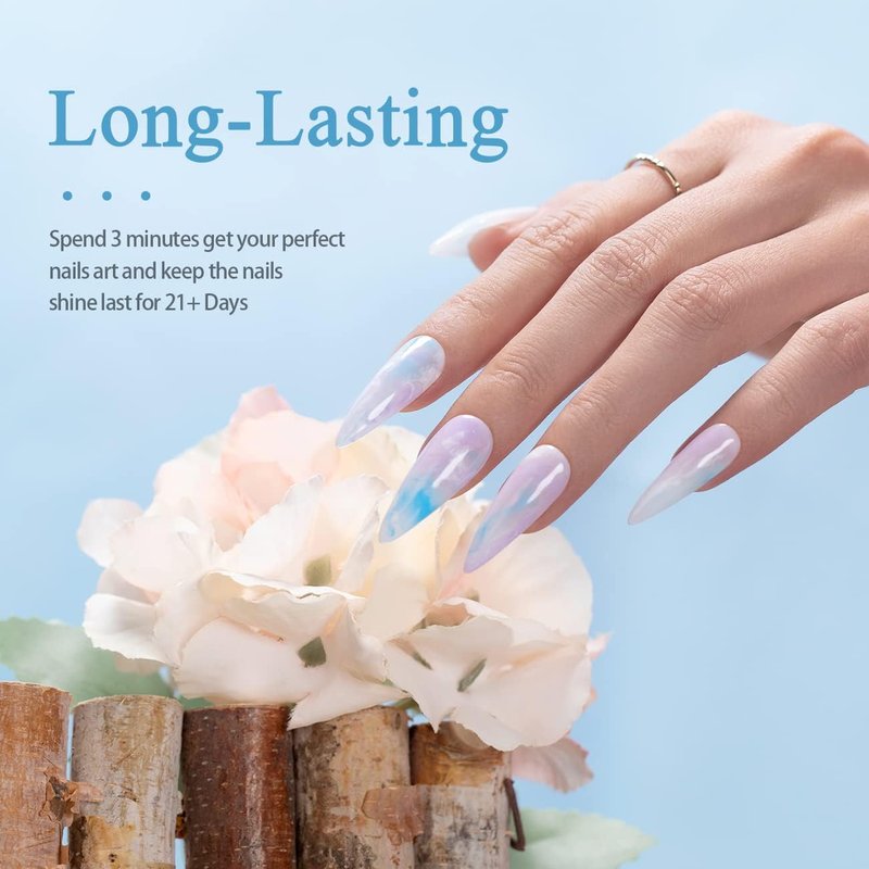 No Hema Top Coat Gel Nail Polish - 35ml Clear Glossy Finish | Long-Lasting Soak Off for Home Salon Manicure