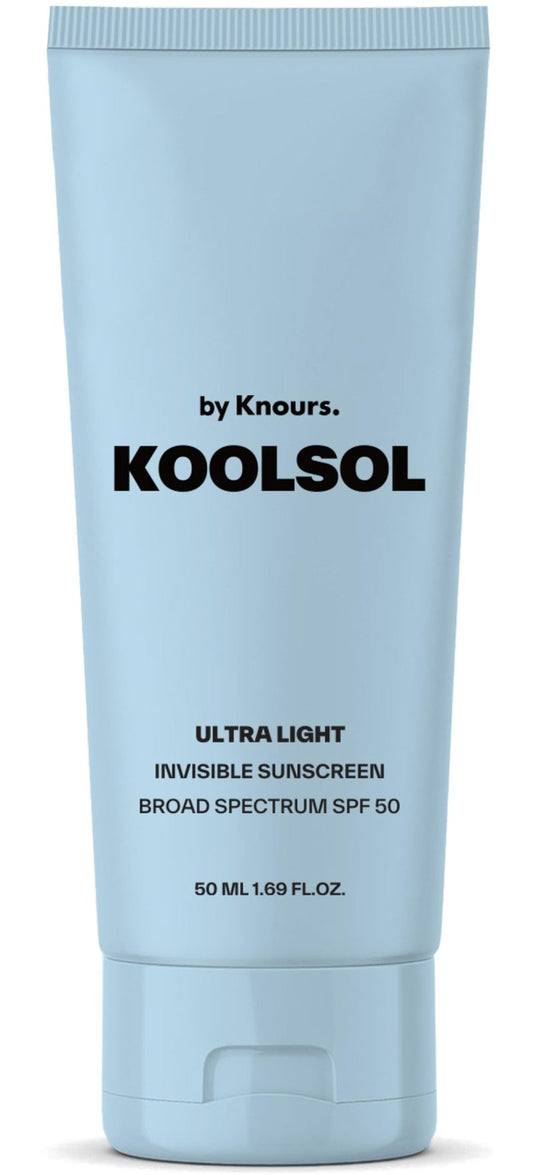 Invisible Korean Centella Face Sunscreen | No White Cast | For Sensitive Skin and Daily Use | Aloe, Niacinamide, and Panthenol for Hydration and Protection | 50mL | Travel Safe | KOOLSOL by Knours