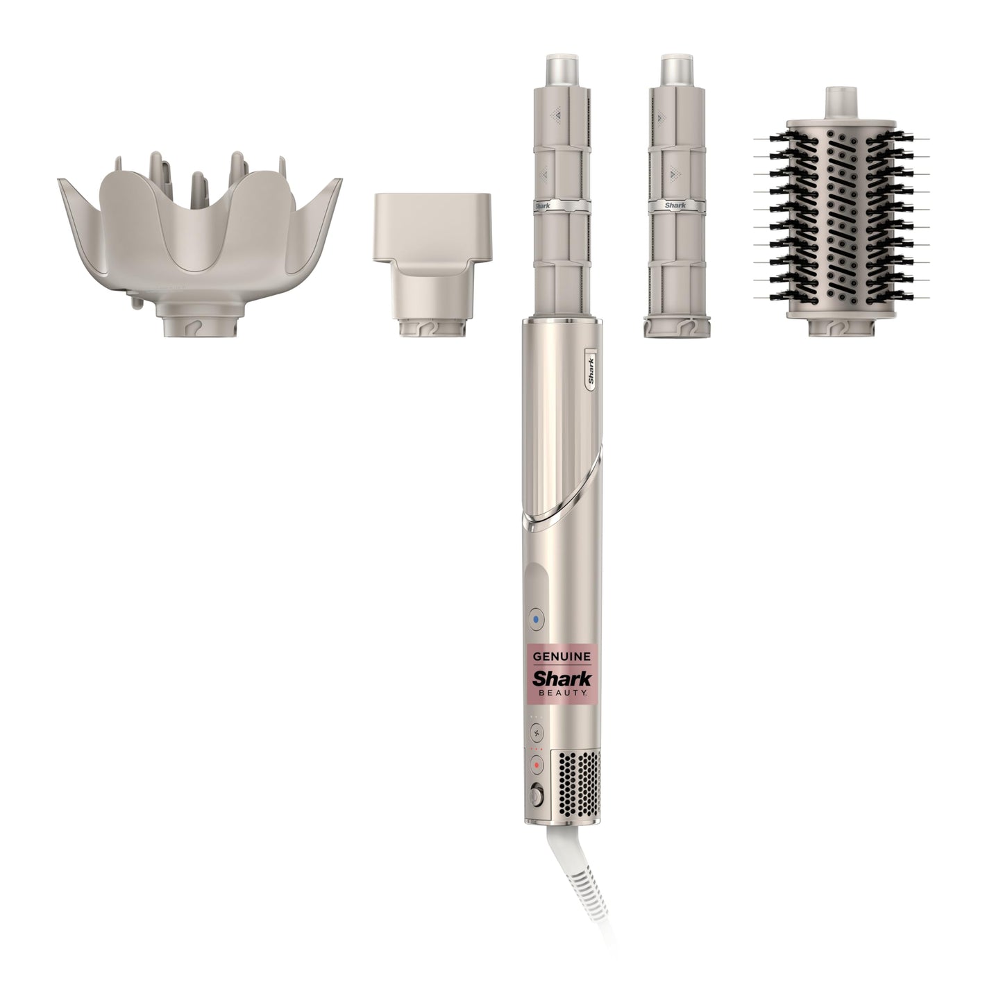 Shark FlexStyle Air Styling & Drying System, Powerful Hair Dryer Brush & Multi-Styler with Auto-Wrap Curlers, Paddle Brush, Oval Brush, Concentrator Attachment