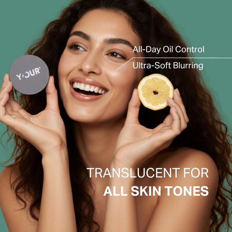 HD-Perfect Matte Pressed Powder - Soft Focus, No Flashback | Talc-Free Translucent Powder for All Skin Tones