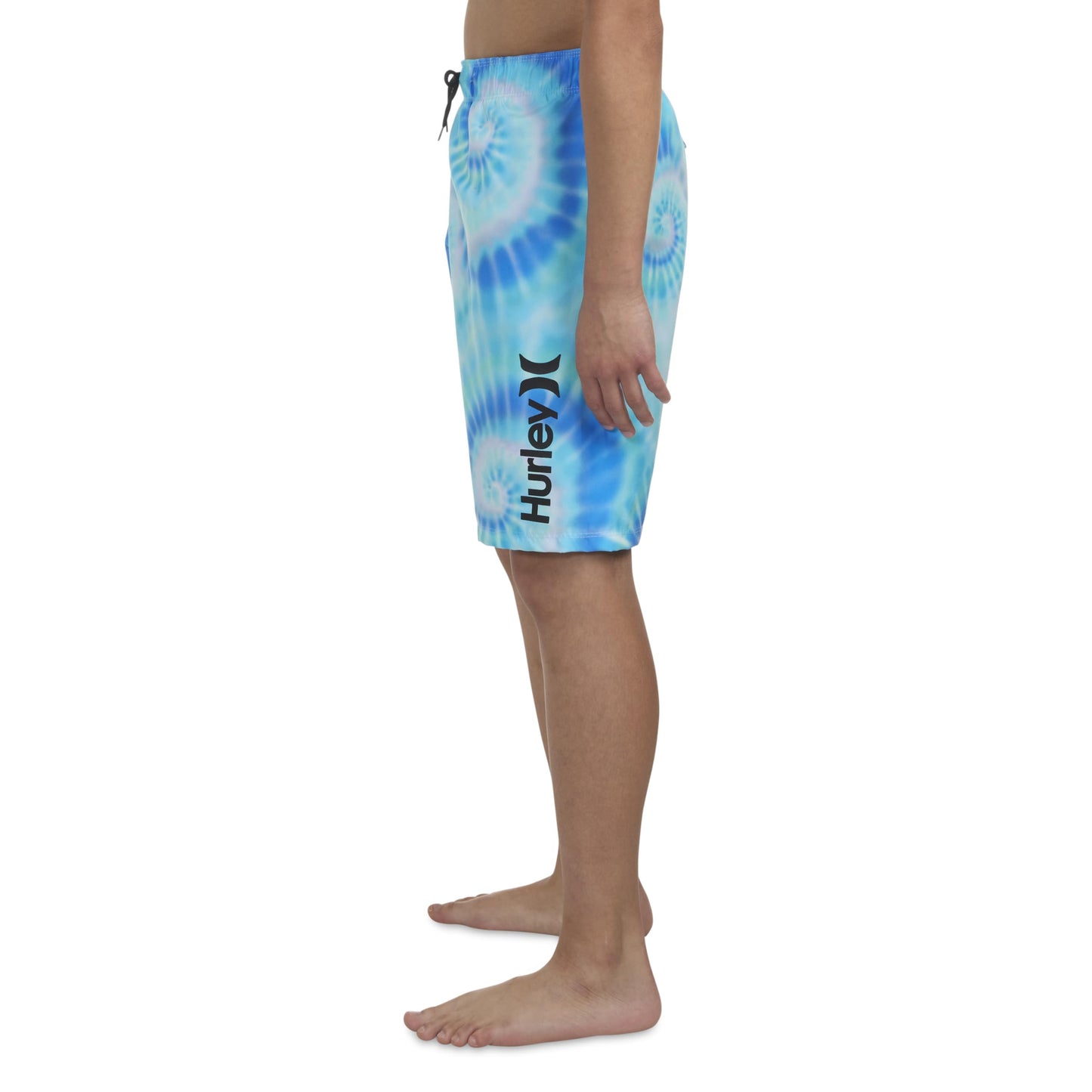 Hurley Boys Pull On Swim Trunks, Blue Tie Dye, S