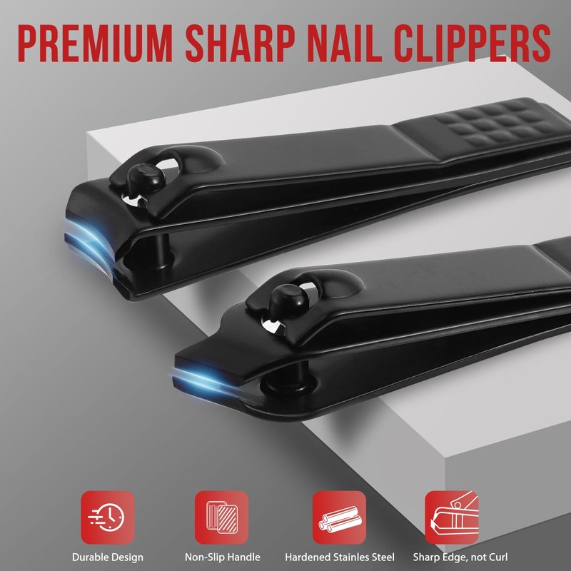 Stocking Stuffers, Manicure Kit for Men Women, 7 PCS Manicure and Pedicure Nail Care Kit, Nail Clipper Set Tool Gift Mens Nail Grooming Kit