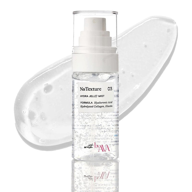 byAva Jelloskin Collagen Hydra Jell Face Mist | Facial Hydrating Mist Collagen Spray serum with Hyaluronic Acid, Vitamin C & E