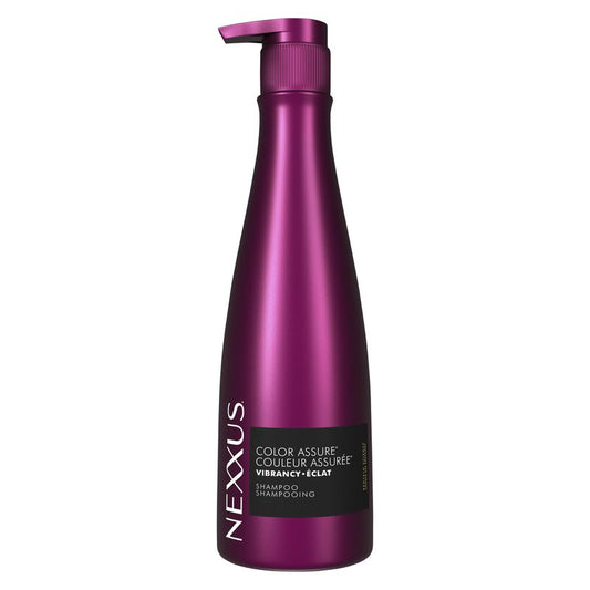 Nexxus COLOR ASSURE Shampoo for Vibrancy for Color Treated Hair Powered by CHROMABOND SEALER with Citric Acid 13.5 oz