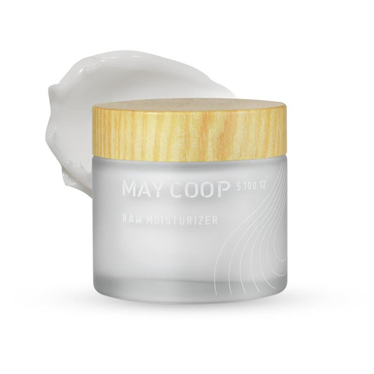 MAY COOP Raw Moisturizer Face Cream | Korean Skincare, Daily Hydrating Cream | 69% Maple Sap, Softening, Nourishing, Lightweight Gel, Vegan, Sensitive Skin, Anti-Aging