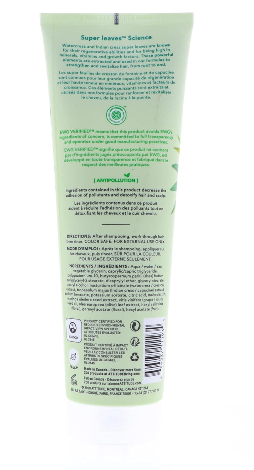 Natural Conditioner - Nourishing & Strengthening with Grape Seed Oil & Olive Leaves | 8 oz (240 ml)