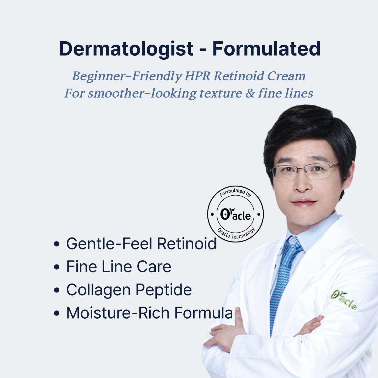 Dr. Oracle Retino Double Collagen Anti-Aging Cream Korean Skincare 1.69 fl oz