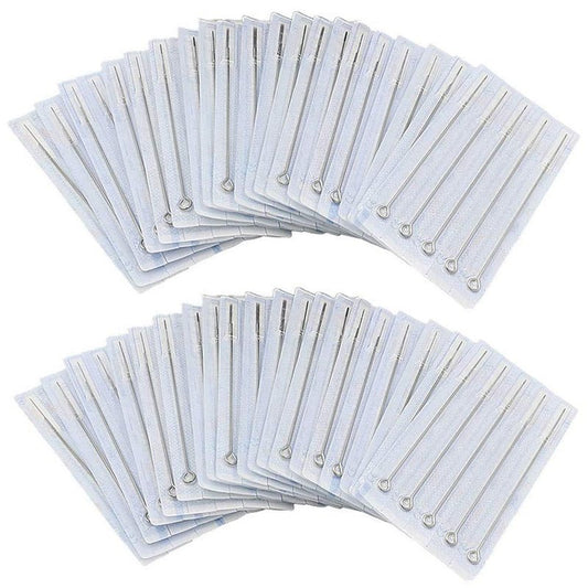 Tattoo Needles Set - Autdor 200PCS Mixed Tattoo Needles 3RL,5RL,7RL,9RL,3RS,5RS,7RS,9RS,5M1,7M1 Disposable Sterile Tattoo Gun Needles Assorted Liners,Shaders and Magnum (Mixed-RL/RS/M1-200pcs)