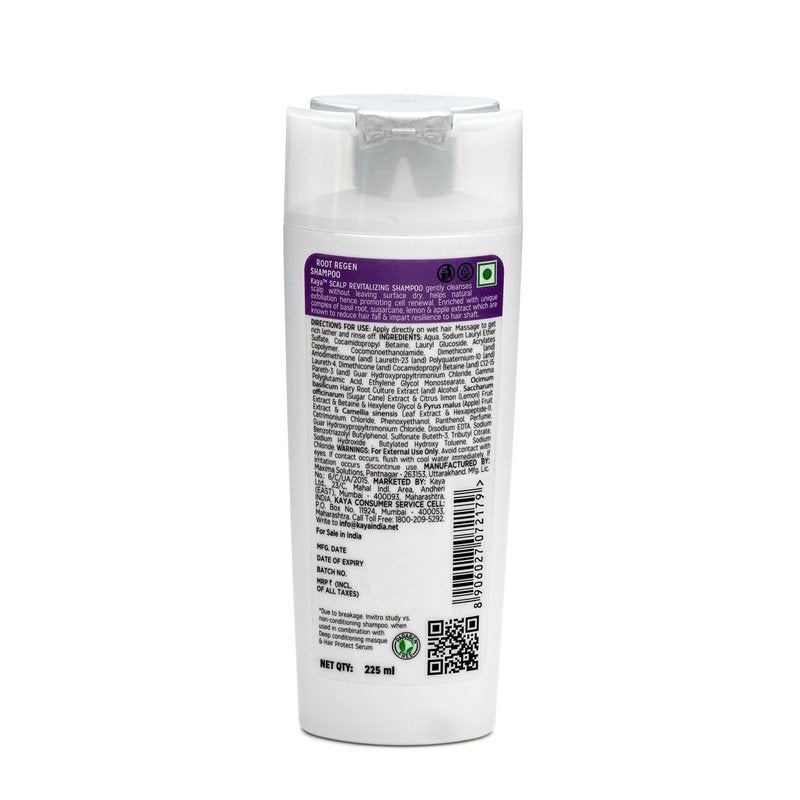 Kaya Skin Clinic Scalp Revitalizing Shampoo - Nourishing Formula for Healthy Hair | 225ml