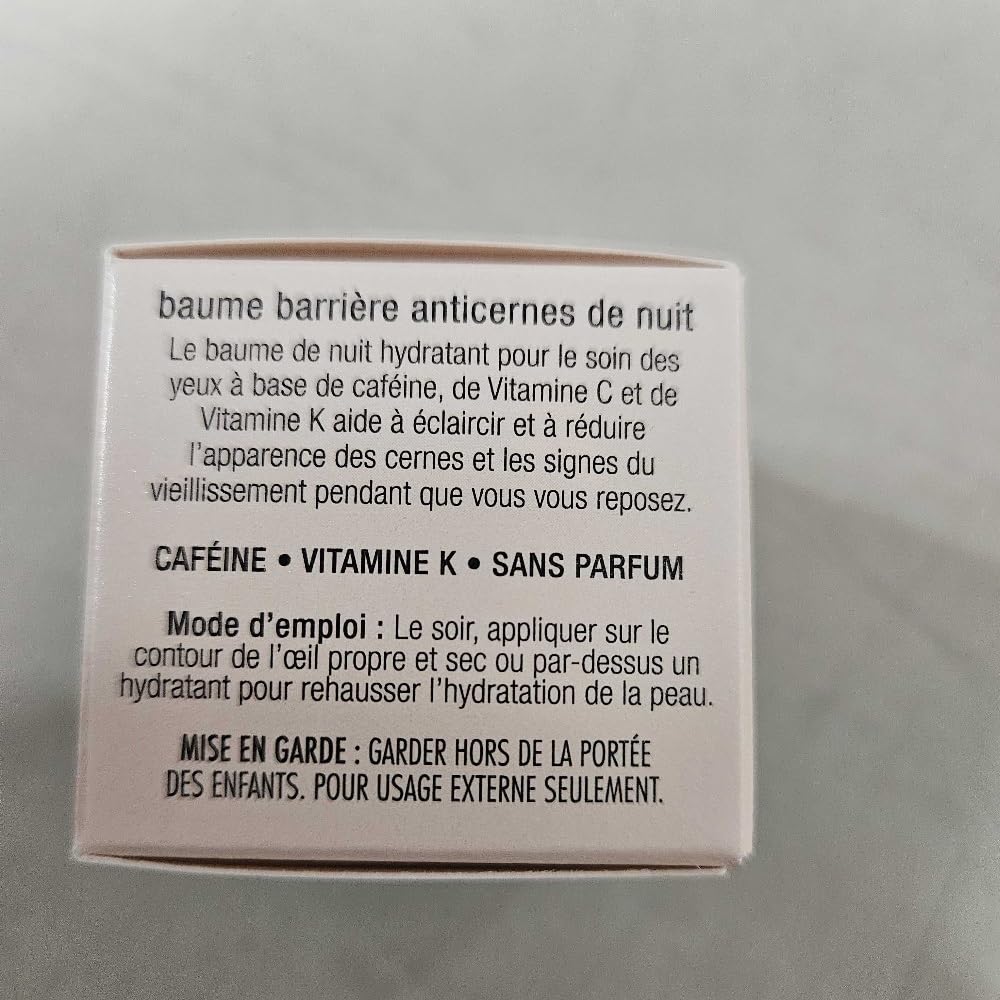 Jouer Luminize Overnight Dark Circle Slugging Balm – Fragrance Free, Caffeine Eye Cream, Overnight Eye Treatment, Brightening Eye Balm, Paraben Free, Gluten & Cruelty Free