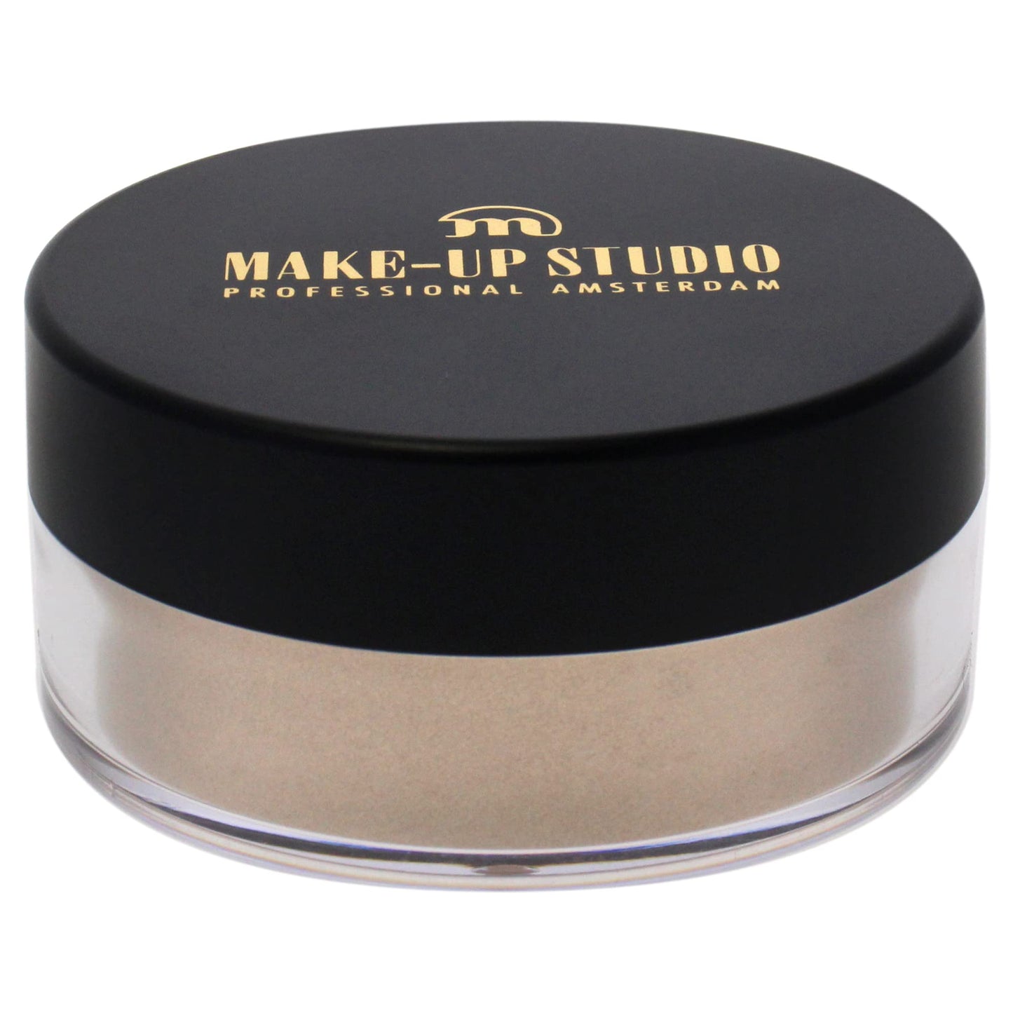 Make-Up Studio Professional Amsterdam Gold Reflecting Face And Body Powder Highlighter - Beautiful Subtle Highlight In An Instant - Incredible Shine - Ideal For Your Shoulders - Natural - 0.52 Oz