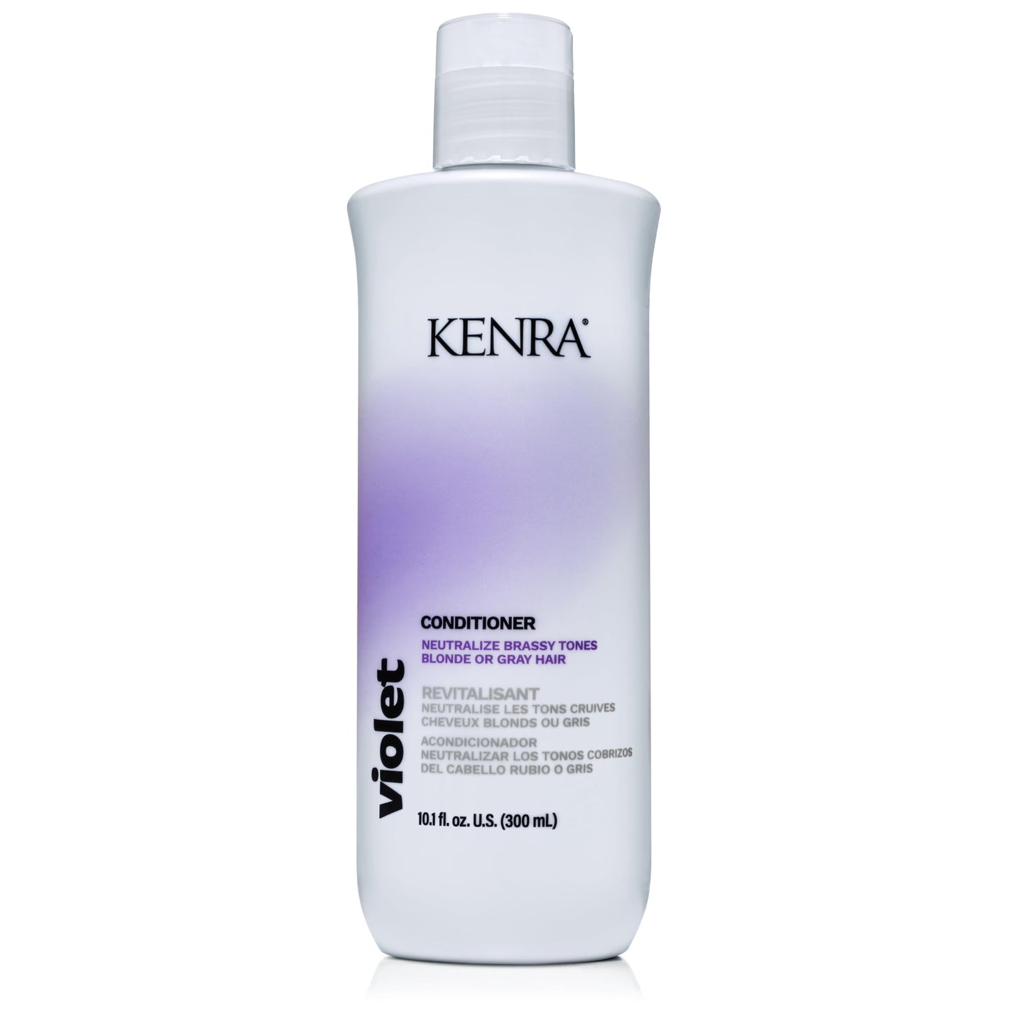 Kenra Professional Violet Conditioner | Eliminates Brassy Tones | Purple Pigment + Deposit | Neutralizes Yellow | Moisturizes Processed Hair | Enhances Vibrancy of Blonde or Gray Hair | Color Safe