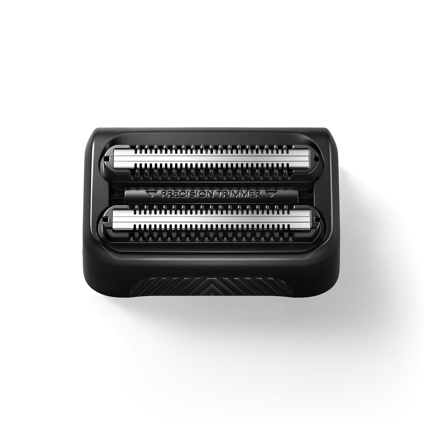 MANSCAPED® The Chairman™ PRO Men’s Replacement Stubble Trimmer Blade - SkinSafe® Stainless Steel Trimmer Blade for Face Shaver, with 2 Length-Setting Combs, Magnetic Blade Head Attachment (1-Pack)