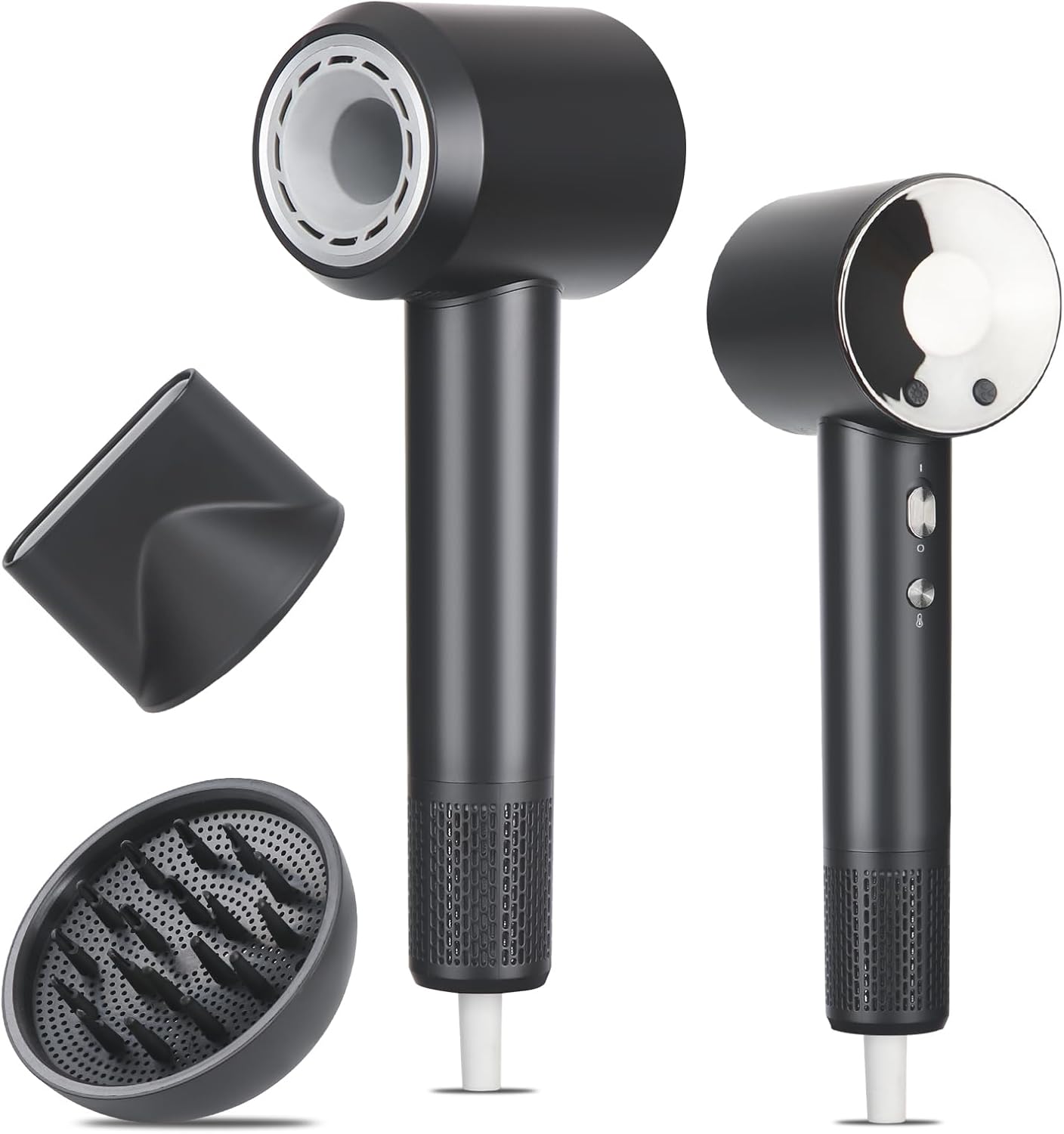 High-Speed Ionic Hair Dryer - 110,000RPM Brushless Motor for 5X Faster Drying | Lightweight & Quiet Design