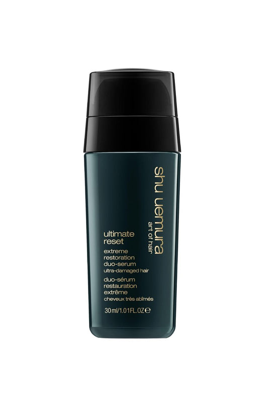 shu uemura art of hair Ultimate Reset Duo Serum For Damaged Hair - Dual Action Serum, Strengthens and Prevents Breakage, Reduces Frizz, 1.01 Fl Oz