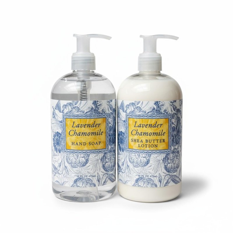 Greenwich Bay Trading Company Botanical Collection: Lavender Chamomile (Lotion & Hand Soap)