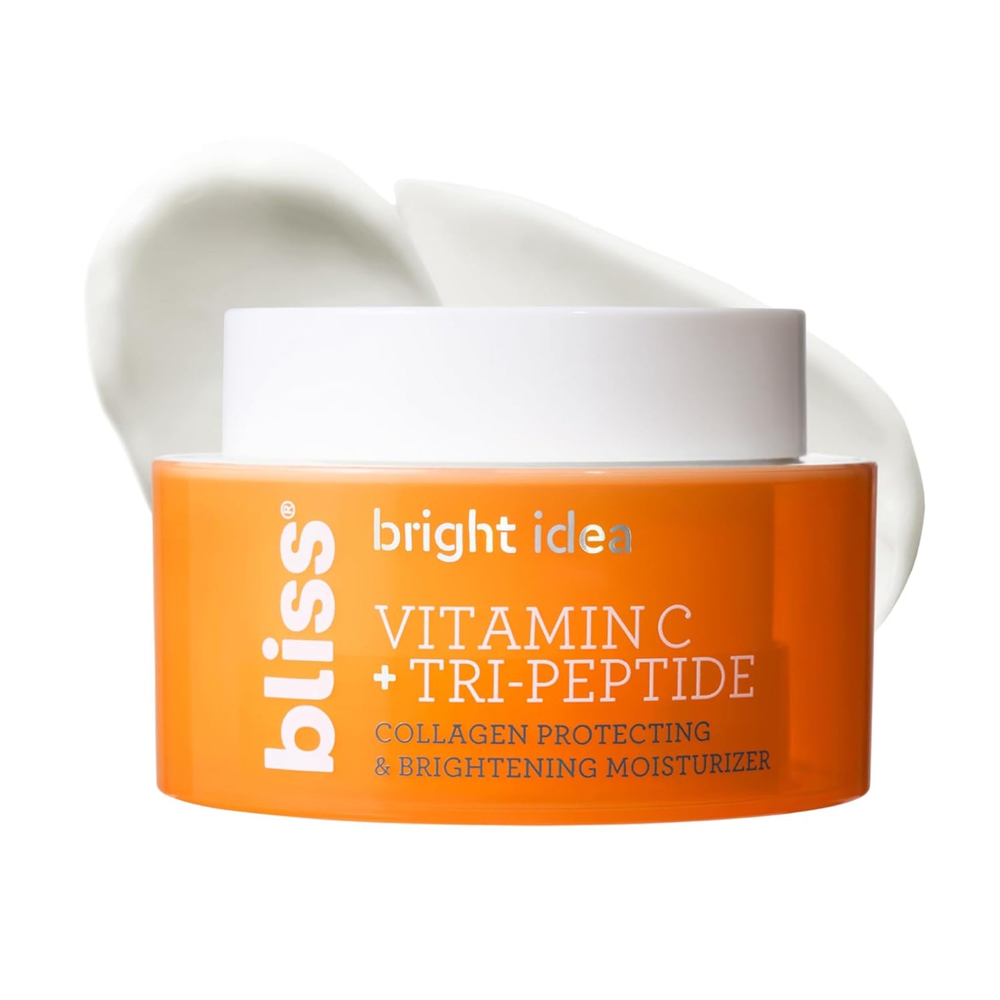 Vitamin C Tri-Peptide Brightening Moisturizer - Hydrating Anti-Aging Face Cream | Clean Vegan & Cruelty-Free 1.7 fl oz