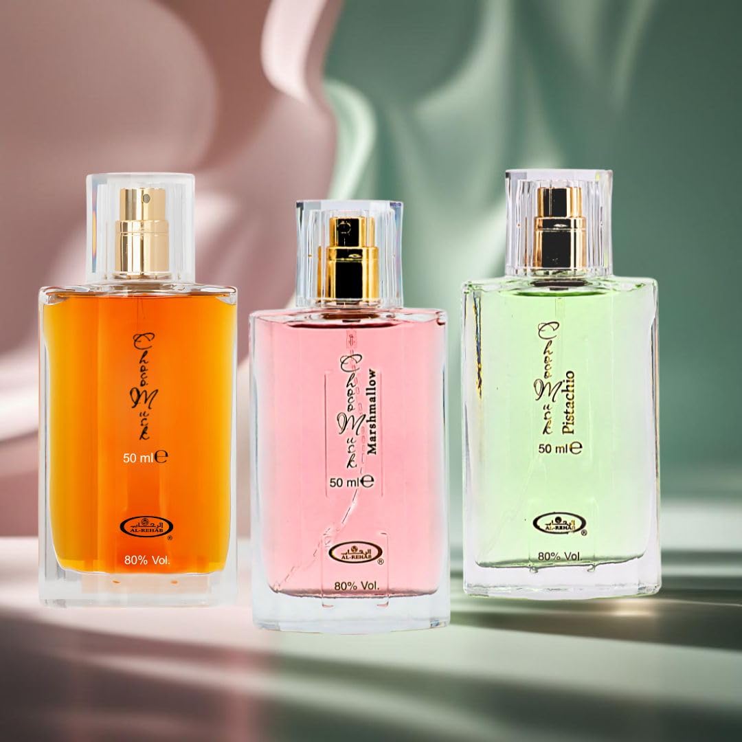 Choco Musk Perfume - Gourmand Eau de Parfum with Marshmallow & Pistachio | 50ml (1.65 oz) Long-Lasting Sweet Fragrance