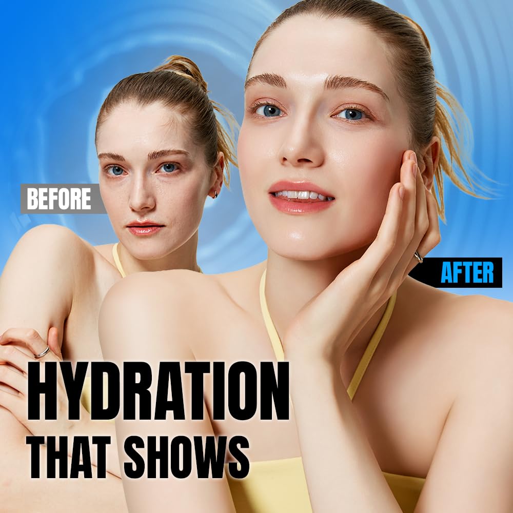 TFIT Hydrating Serum Foundation for Dry Skin – Lightweight, Moisturizing Coverage with Natural Glow & Pore‑Blurring Finish. (C01 Porcelain, 1.05 Oz.)