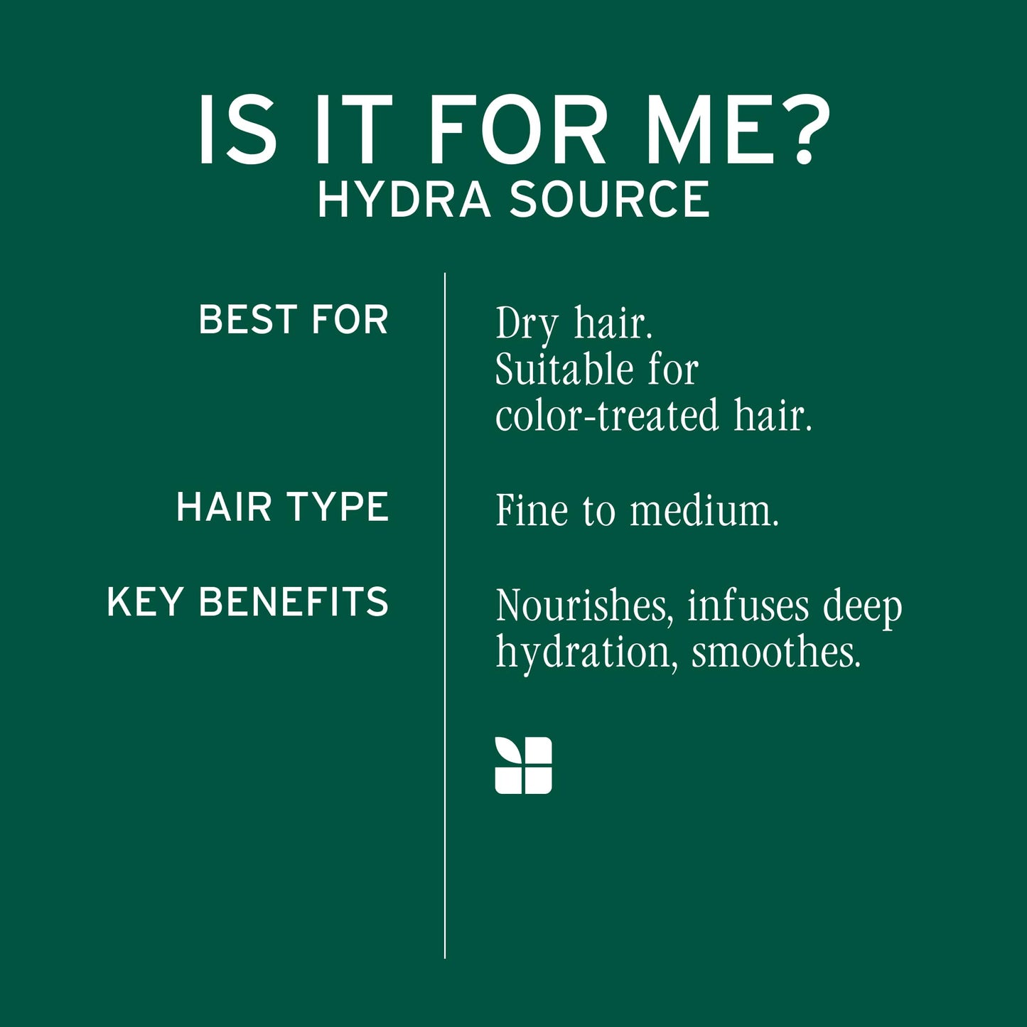 Biolage Hydra Source Shampoo & Conditioning Balm Set - Deeply Hydrates & Moisturizes Dry Hair, Infused with Fermented Aloe & Micro-Filtered Hyaluronic Acid, Vegan & Paraben-Free, 13.5 Fl Oz