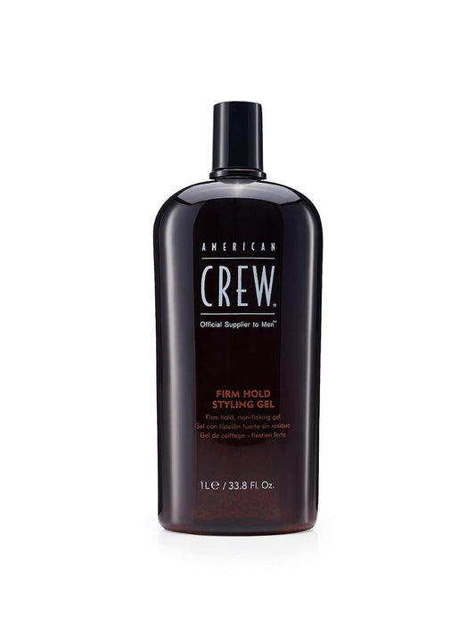 American Crew Hair Styling Gel - Firm Hold, Non-Flaking Formula | 33.8 Fl Oz
