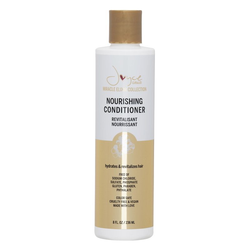 Joyce Giraud Miracle Elixir Nourishing Conditioner, Restores Moisture, Detangles, Adds Shine, 8 Fl. Oz