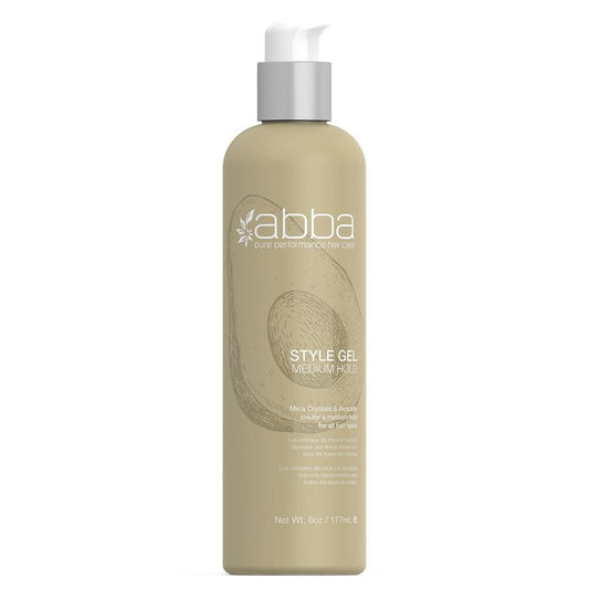 ABBA - Pure Style Gel Medium Hold – Mica Crystals & Avocado, 6 fl oz