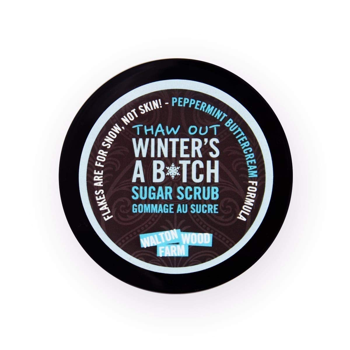 Walton Wood Farm, 8 oz Sugar Scrub: (Winter's a B*tch)