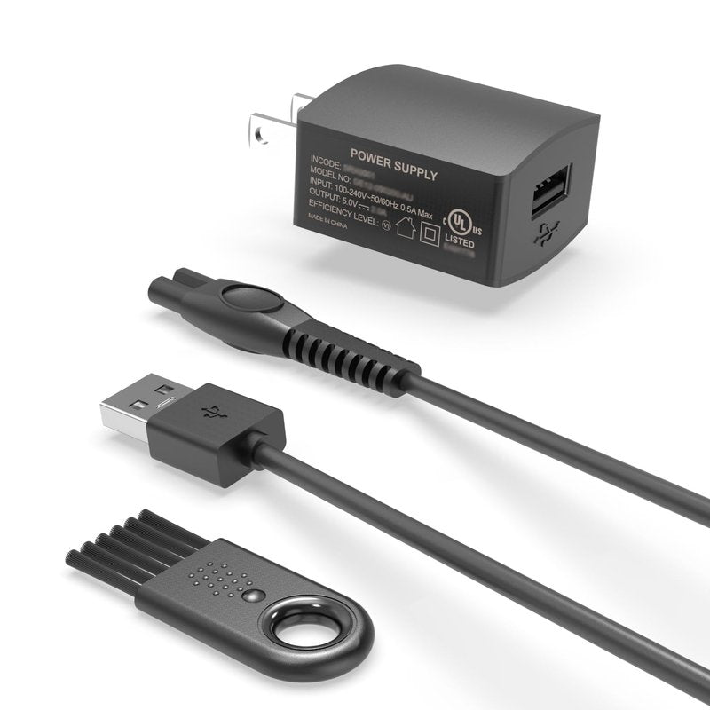 5V Fast Charger Fit for Philips Norelco Wet & Dry Electric Shaver & One Blade 360, Series 2000 2400 2600 3600 3900 5400 5000X 7200 i9000, 3000 5000 7000, Fit for Phillips OneBlade QP2724 Trimmer Razor