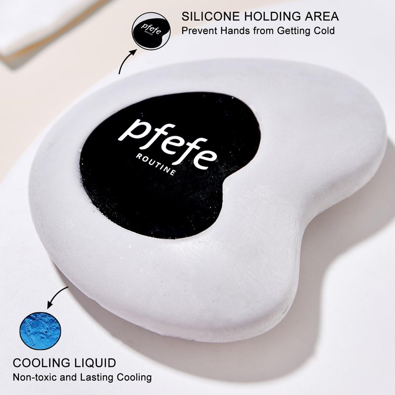 Stainless Steel Cryo Gua Sha - Facial Beauty Tool for Spa & Skin Care | Body, Face, Neck, Eye