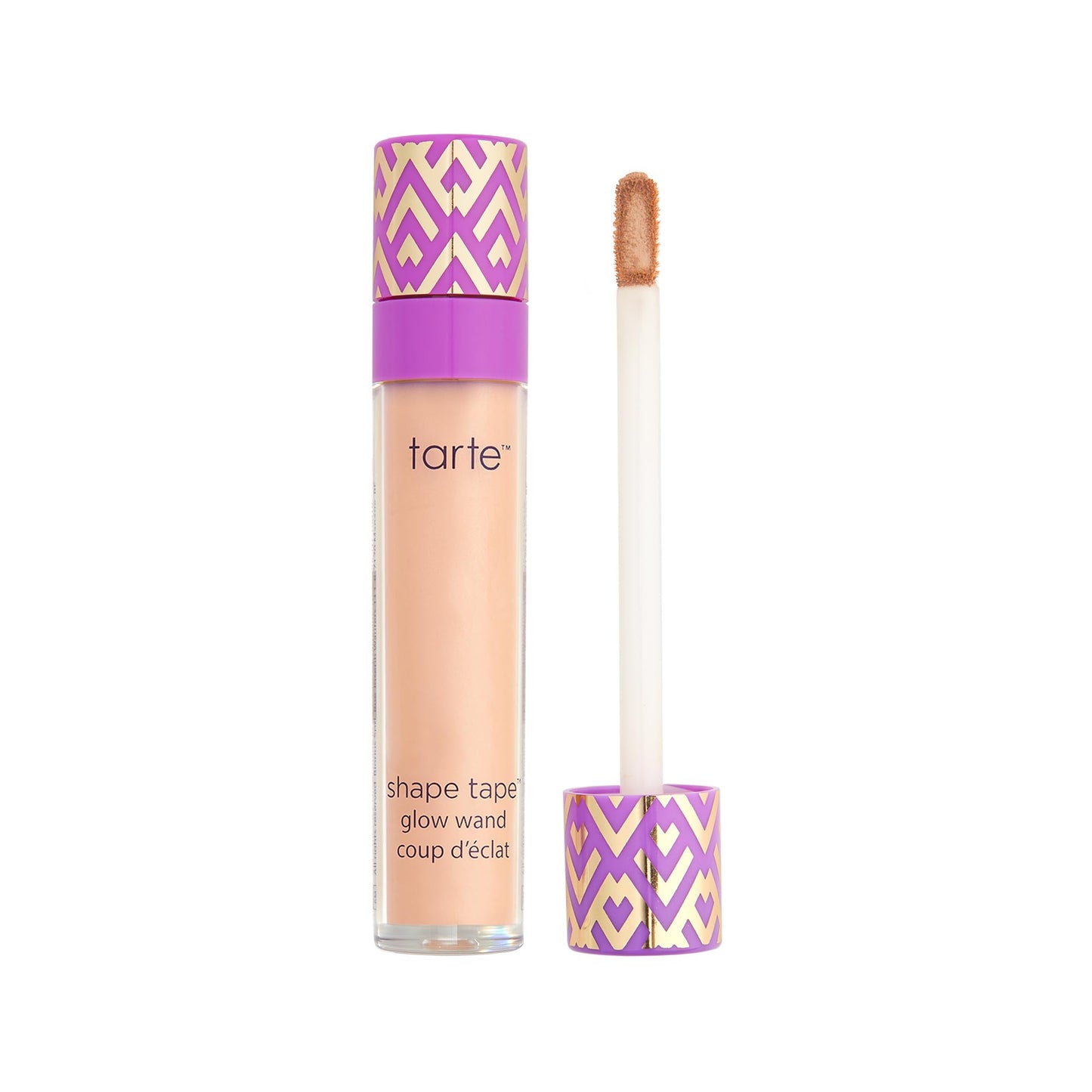 tarte shape tape glow wand – Sheer Liquid Highlighter with Mineral Pigments & Shea Butter for Hydrated Radiant Appearance, Vegan & Cruelty-Free, full size, aglow