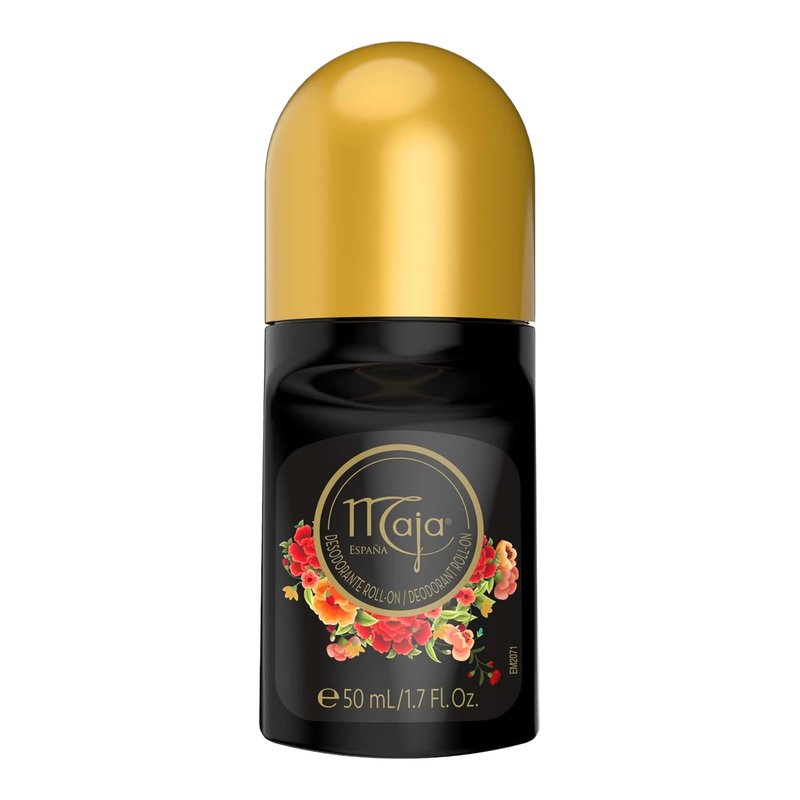 Maja España Roll-On Deodorant for Women 50 mL / 1.7 Fl Oz – Long Lasting Floral Fragrance, Elegant Daily Protection, Quick Dry Roll-On Desodorante Floral Mujer 3 Pack