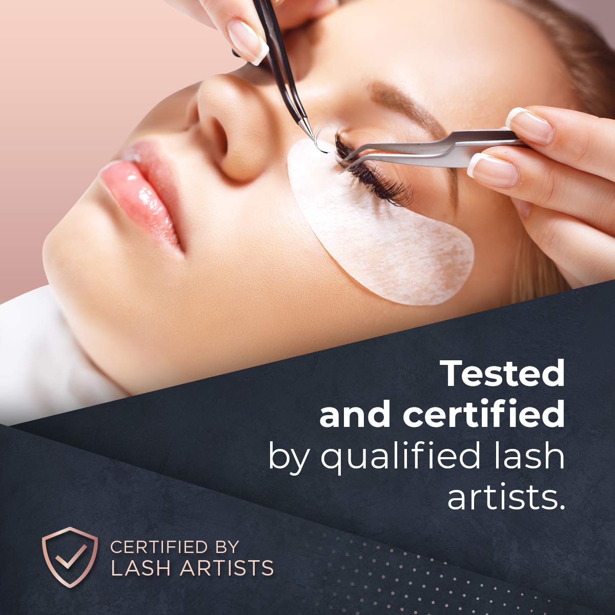 Elite Power Eyelash Extension Glue & Remover Gel | 8 Week Retention, 1-2 Second Drying Time | Deep Black Color | Latex Free | Super Fast Professional Removal | Easy to Control | Professional Lash Supp