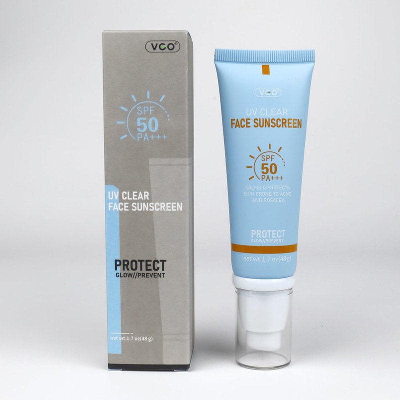 VGO Tinted Sunscreen SPF 50, Hydrating Sun Essence 50ml / 1.7oz - 2 Packs