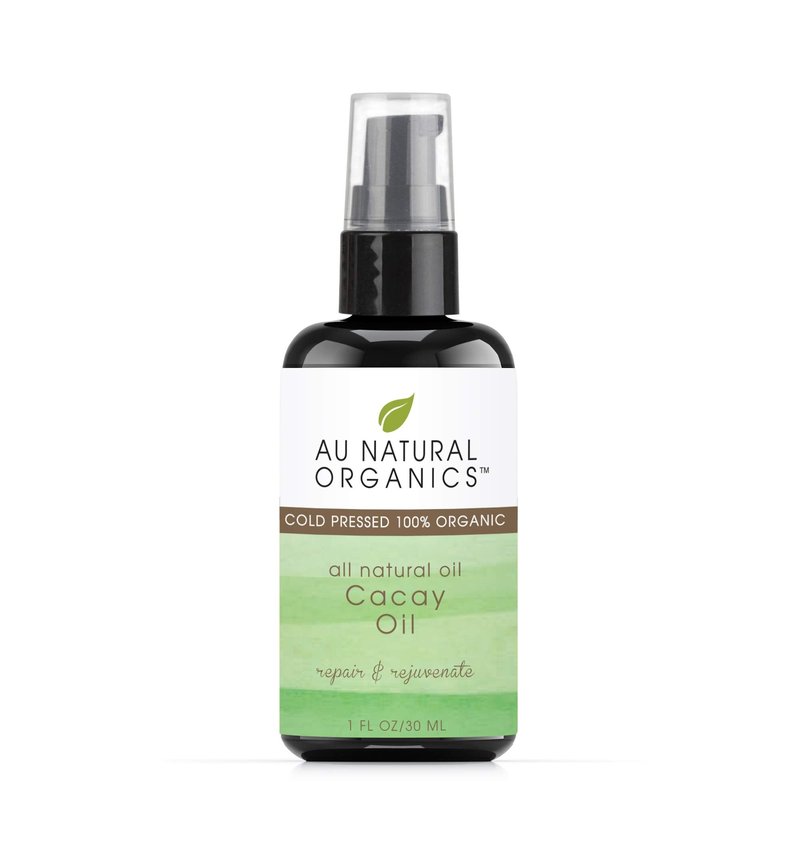 Au Natural Organics Cacay Oil - 100% Cold Pressed Kahai, Natural Retinal Vitamin A, E for Hair, Face, Body, Nails - Anti Wrinkle Face Oil, Repair Dry Damaged Hair, Reduces Flakes on Scalp 30ml
