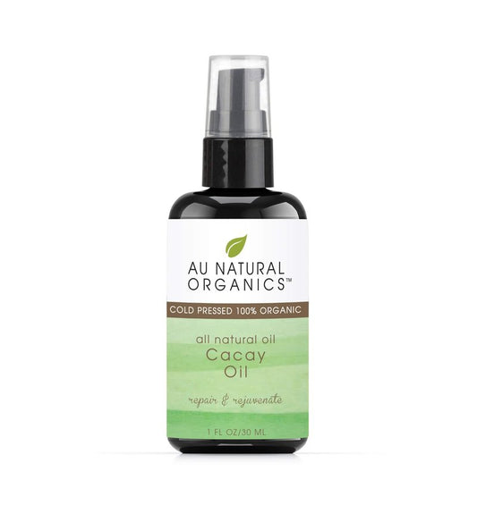 Au Natural Organics Cacay Oil - 100% Cold Pressed Kahai, Natural Retinal Vitamin A, E for Hair, Face, Body, Nails - Anti Wrinkle Face Oil, Repair Dry Damaged Hair, Reduces Flakes on Scalp 30ml