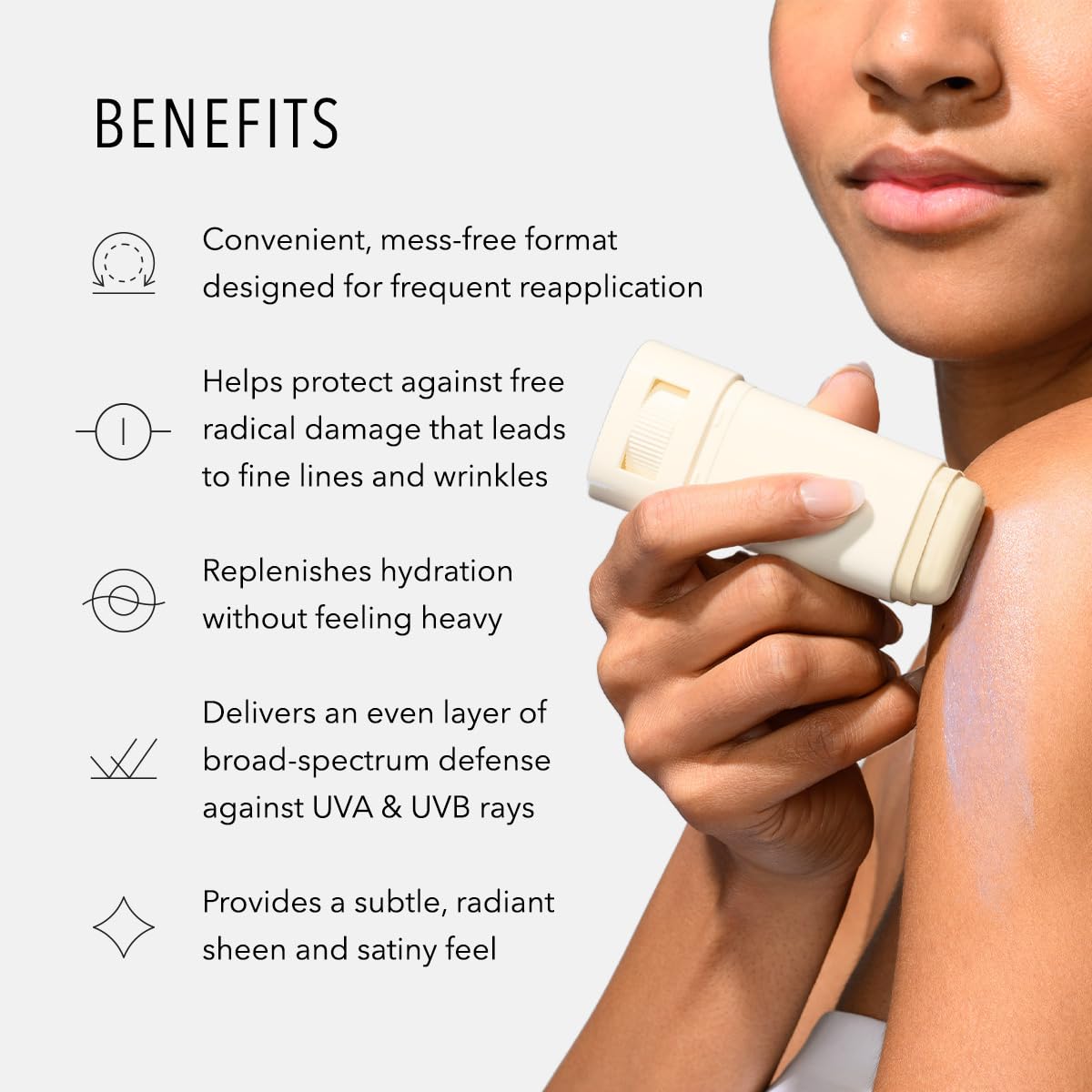 HydroPeptide Solar Defense Face SPF 30 Sunscreen, Tinted (1.7 Fl Oz) & Sun Slick Stick SPF 50 (0.42 oz) Bundle