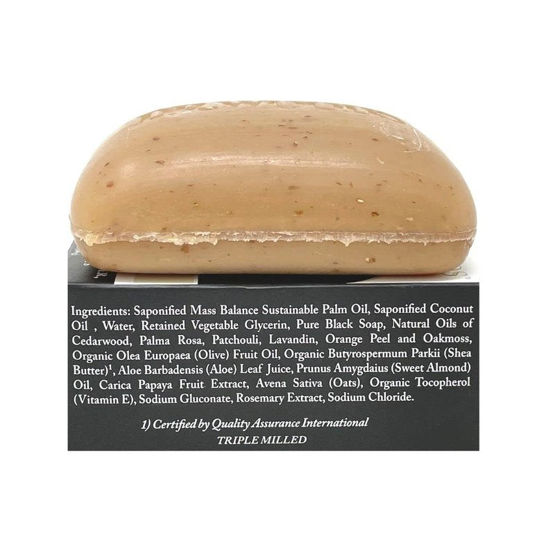 Dr. Woods Raw Black Exfoliating Body Bar with Organic Shea Butter, 5.25 oz (Pack of 3)