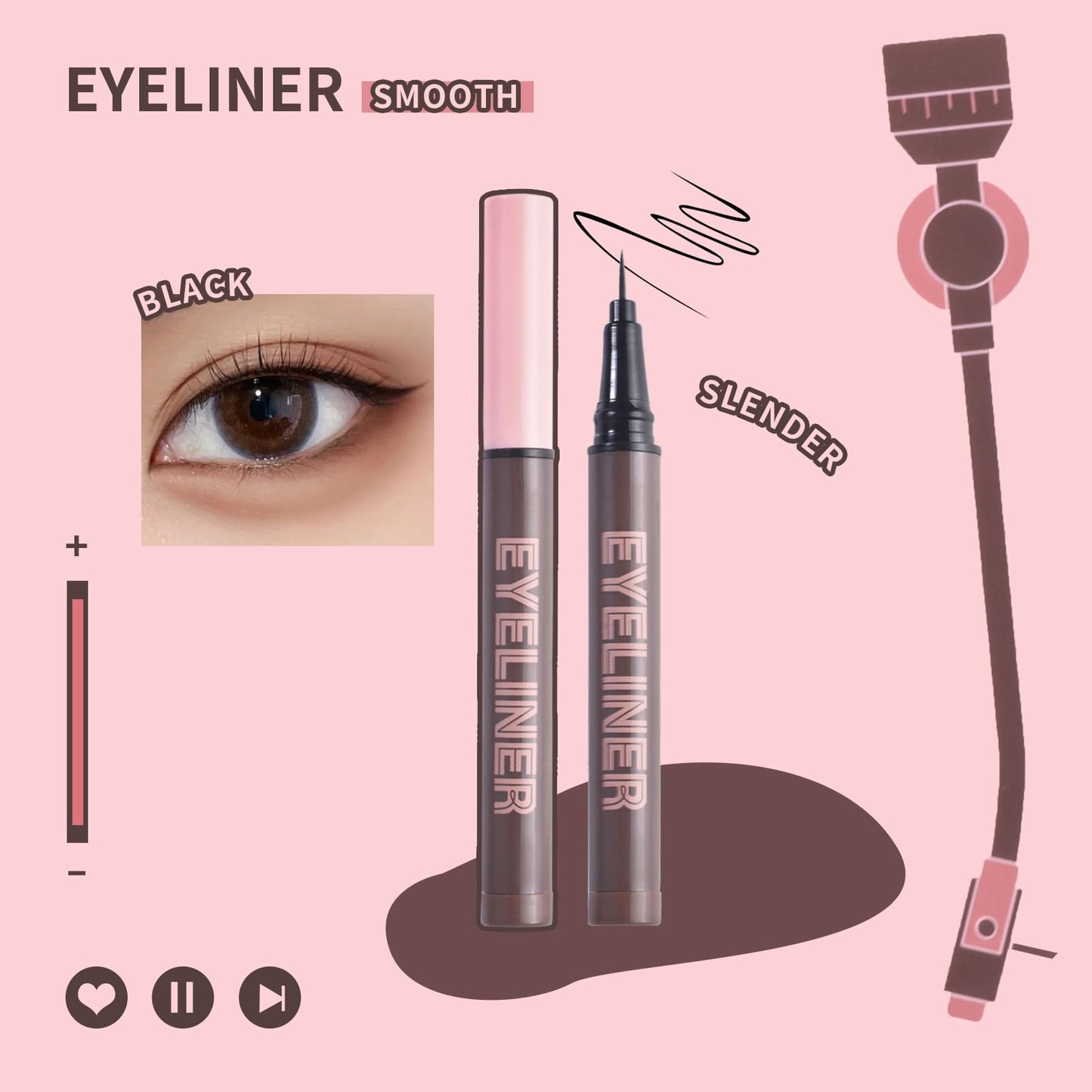 LAMUSELAND Makeup Set Full Kit, 9 Pieces All in One Professional Makeup Gift Set for Women Girls Beginner, include Lipstick, Eyebrow, Eyeliner, BB Cream, Powder, Mascara (B)