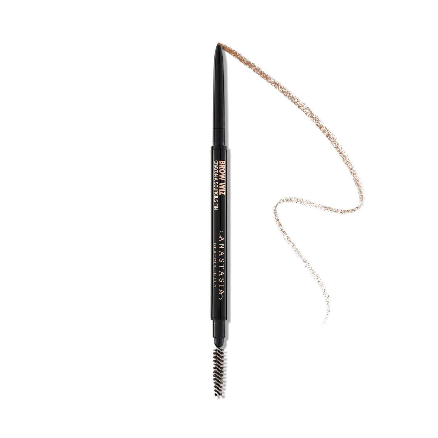 Anastasia Beverly Hills Brow Wiz - Ultra-Slim Retractable Eyebrow Pencil for Hair-Like Strokes, Natural Precision Definition, Longwear Waterproof Smudge-Proof for Filling & Shaping Brows